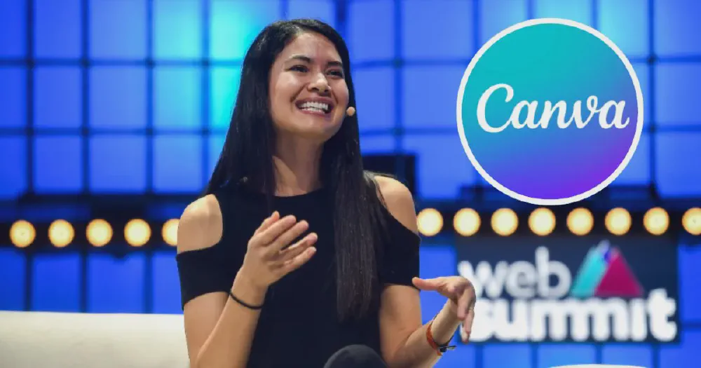 Cómo Melanie Perkins llevó a Canva de cero a una valoración de 42 mil millones de dólares